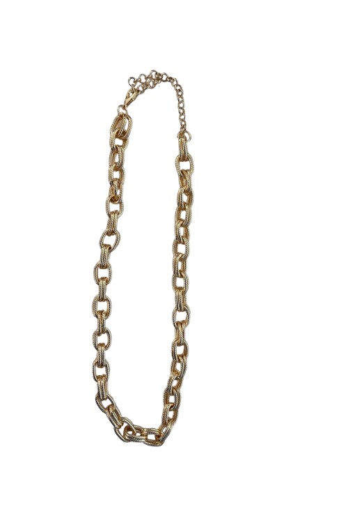 GOLD GEÇMELİ ZİNCİR KOLYE