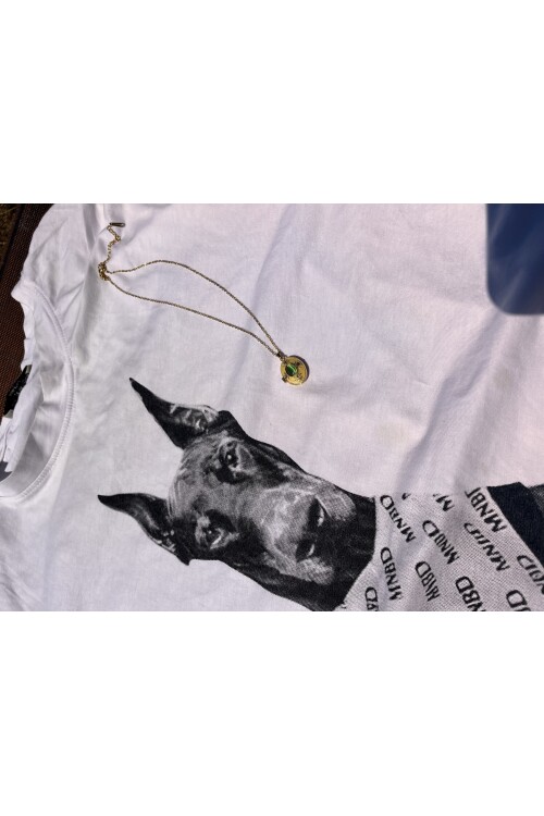 MİNELİ KAPAKLI SARI MADALYON