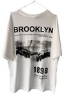 BROOKLYN OVERSIZE BEYAZ TİŞÖRT