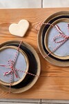 LİLY STONEWARE MİNİ TATLI TABAK l El yapımı