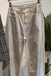 SILVER EFFECT COTTON PANT I Limited Edition