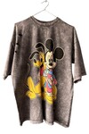 DISTRESS MICKEY OVERSIZE TİŞÖRT