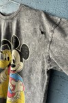 DISTRESS MICKEY OVERSIZE TİŞÖRT